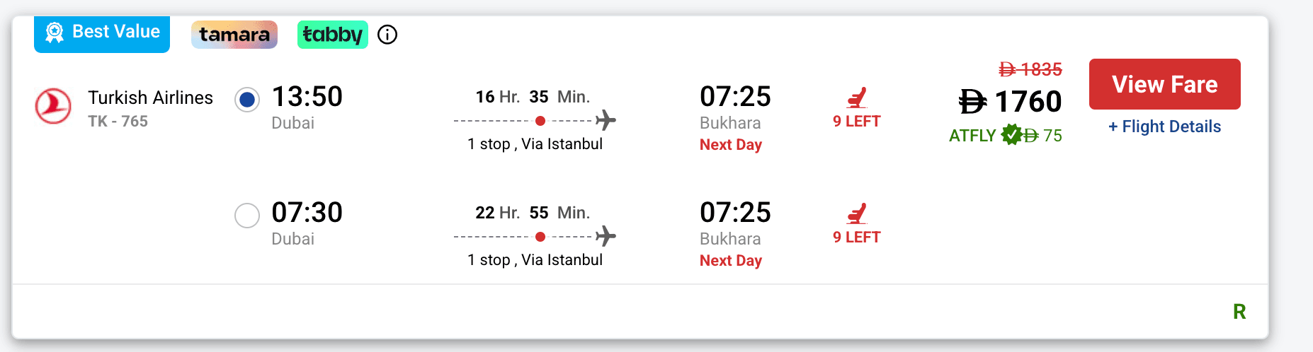 Flight Information